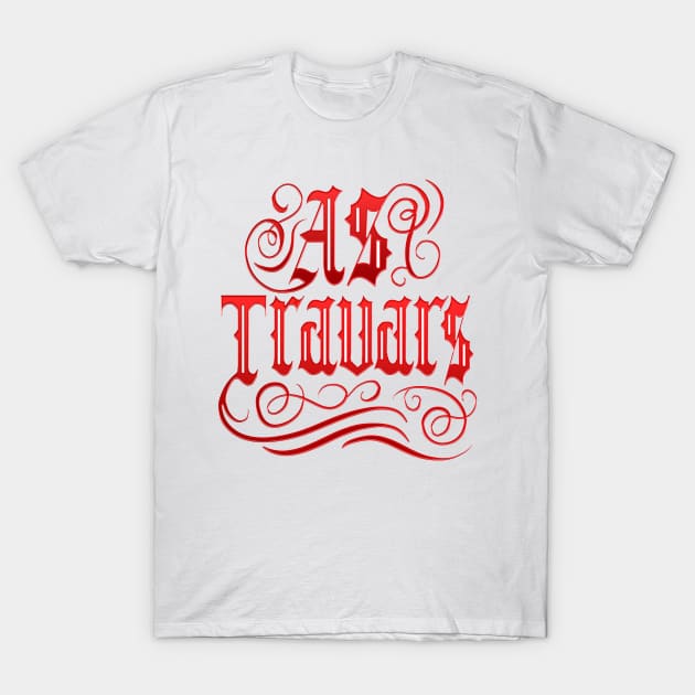 AS TRAVARS T-Shirt by Catarinabookdesigns